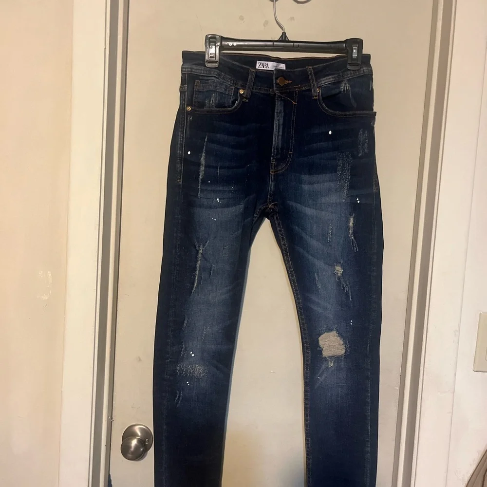 pair of mens jeans - Picture 3 of 5